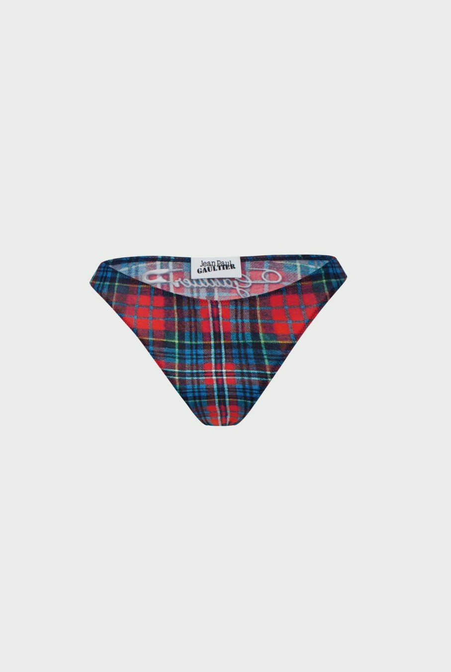 Dress Like Jean Paul Jean Paul Gaultier | The Tartan Bikini Bottom