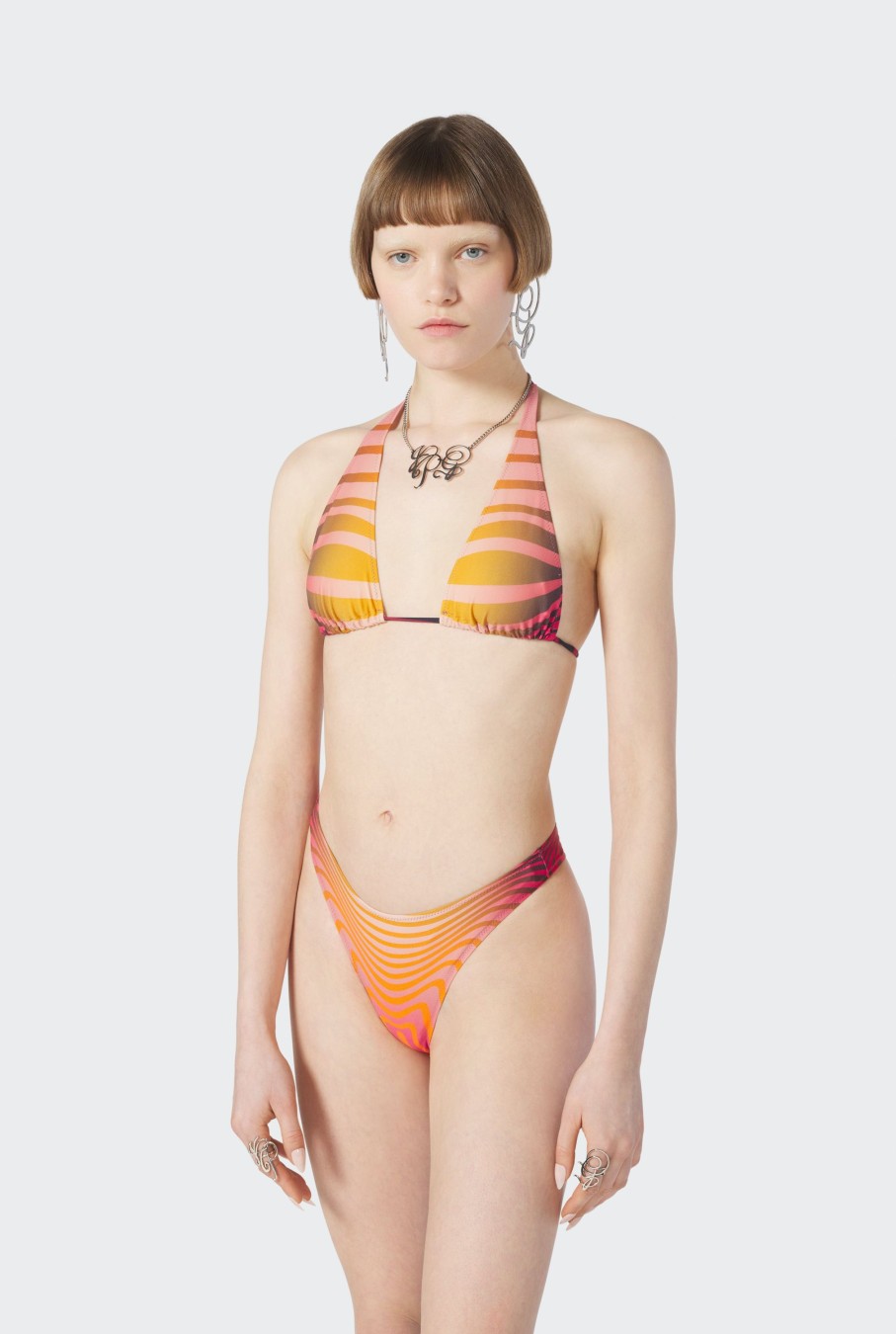 Flowers Jean Paul Gaultier | The Red Body Morphing Bikini Top