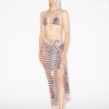 Iconic Prints Jean Paul Gaultier | The Nude Sailor Tattoo Sarong