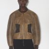 Jpg X Knwls Jean Paul Gaultier | The Leather Bomber Jacket