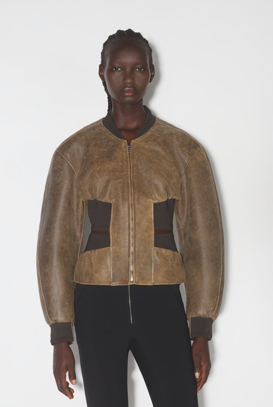 Jpg X Knwls Jean Paul Gaultier | The Leather Bomber Jacket