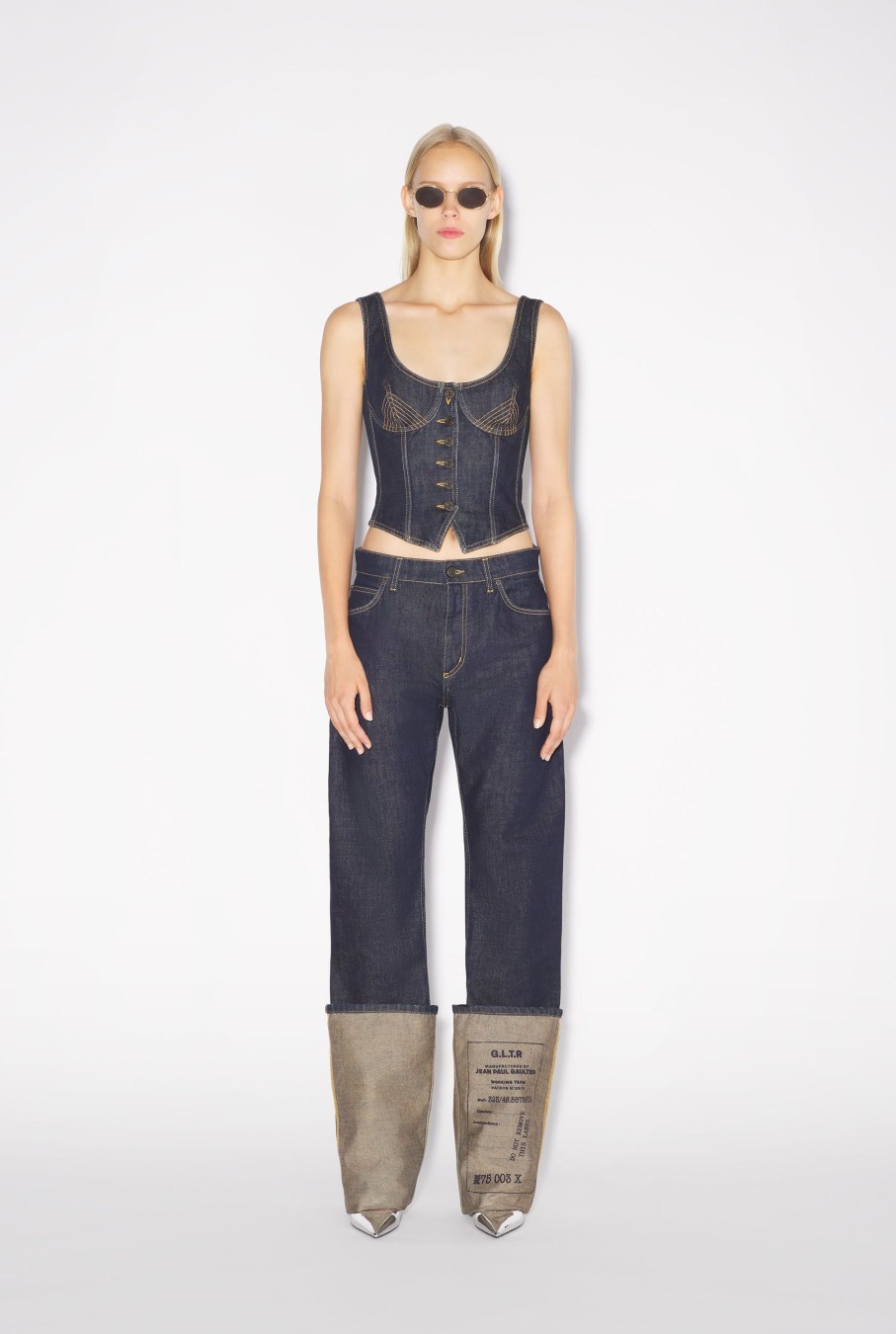 Tops Jean Paul Gaultier | The Denim Bustier