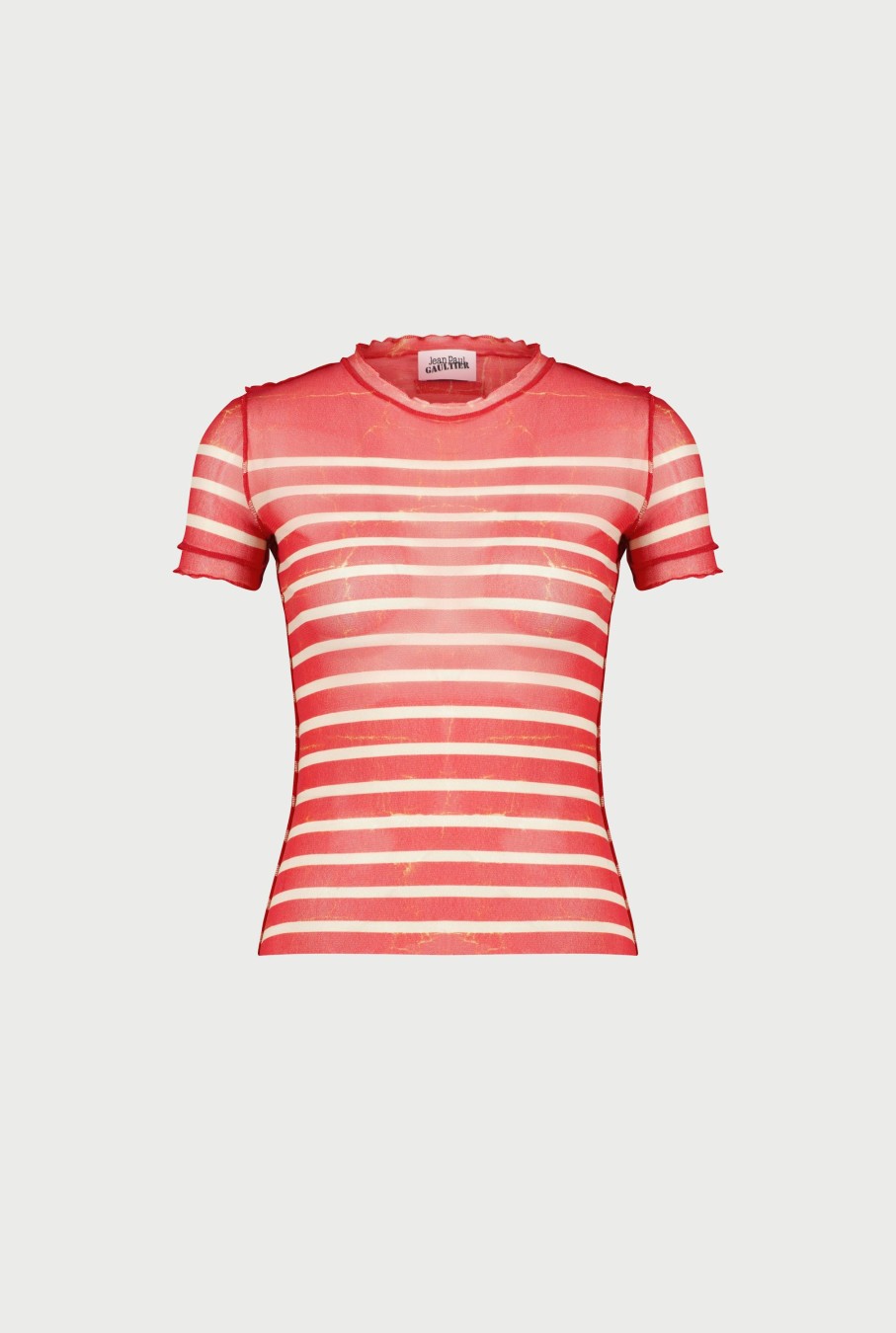 Dress Like Jean Paul Jean Paul Gaultier | The Red "Crackling" Sailor Top