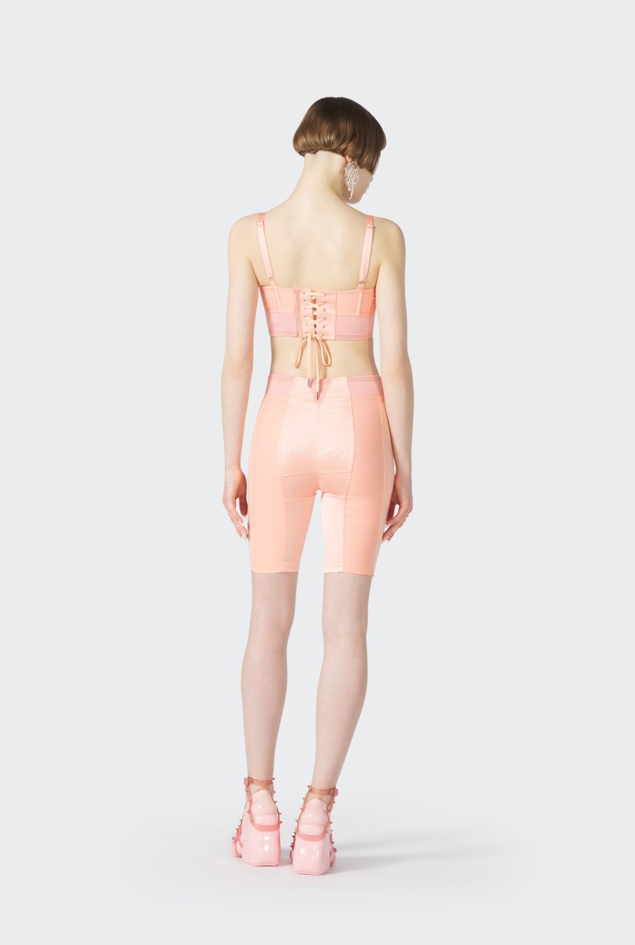 Flowers Jean Paul Gaultier | The Pink Iconic Bike Shorts