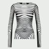 Dress Like Jean Paul Jean Paul Gaultier | The Navy Blue Body Morphing Top