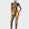 Cyber Jean Paul Gaultier | The Brown Dots Print Jumpsuit