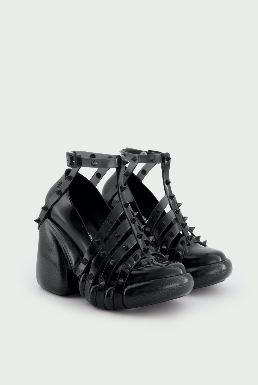 Jpg X Melissa Jean Paul Gaultier | Jpg X Melissa: The Black Pump Punk Love Heels