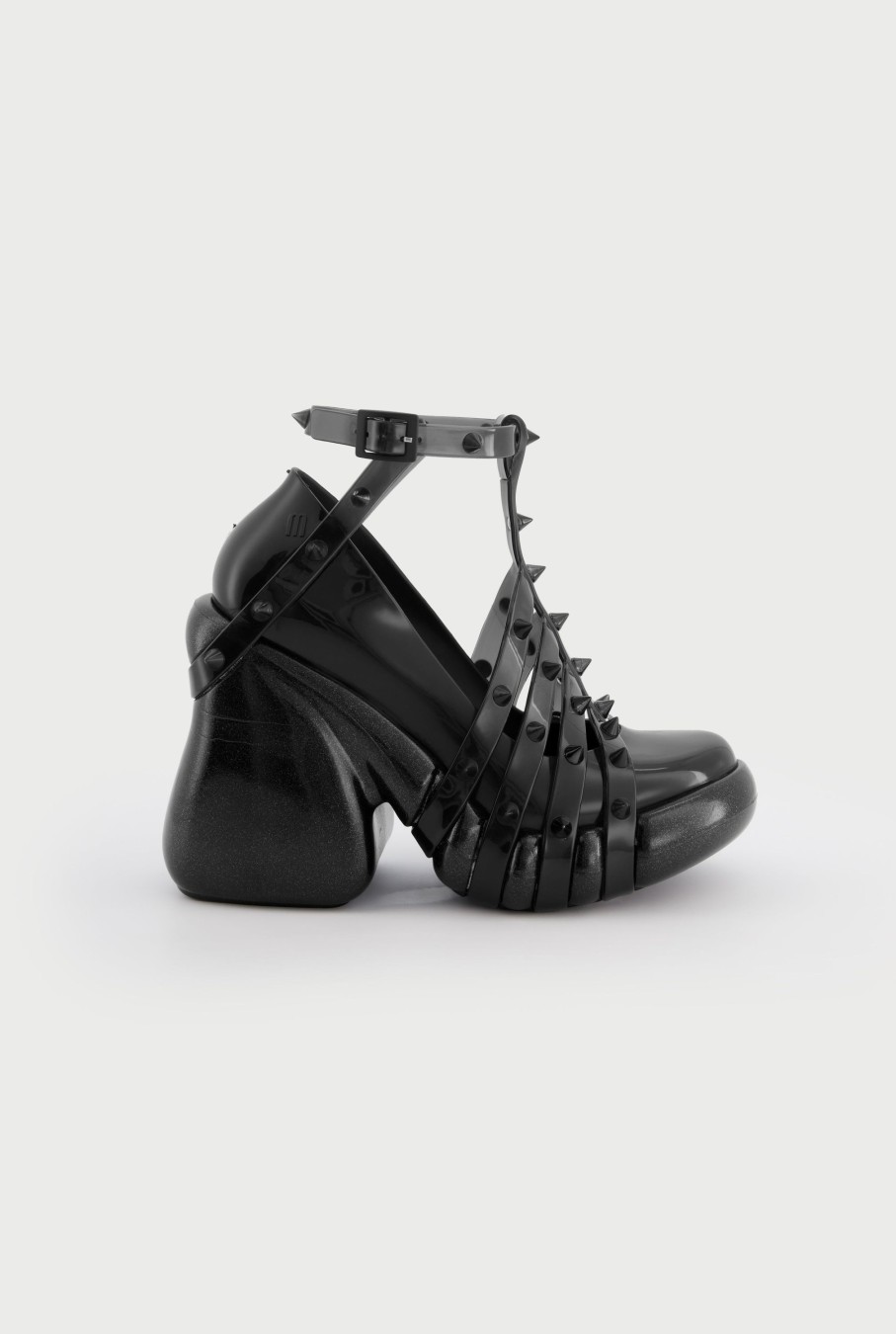 Jpg X Melissa Jean Paul Gaultier | Jpg X Melissa: The Black Pump Punk Love Heels